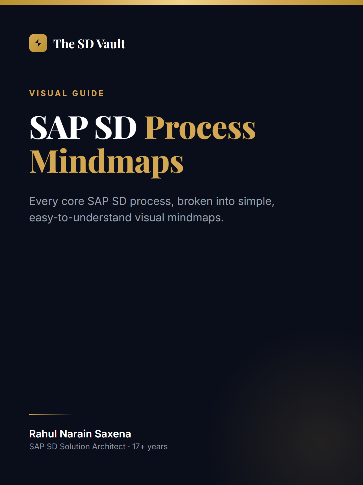 SAP SD Process Mindmaps cover